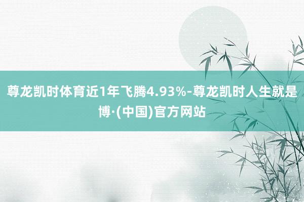 尊龙凯时体育近1年飞腾4.93%-尊龙凯时人生就是博·(中国)官方网站